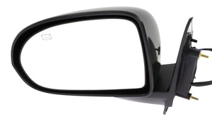 Power Mirror for 2014-2015 Jeep Compass, Left <u><i>Driver</i></u>, Manual Folding, Heated, Paintable, without Auto Dimming, Blind Spot Detection, Memory and Signal Light, Replacement