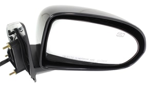Power Mirror for Jeep Compass 2014-2017, Right <u><i>Passenger</i></u>, Manual Folding, Heated, Paintable, without Auto Dimming, Blind Spot Detection, Memory, and Signal Light, Replacement