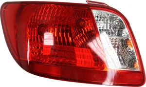 Tail Light Assembly for Kia Rio 2006-2011 Sedan, Left <u><i>Driver</i></u> Side, Replacement