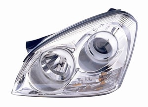2006 - 2007 Kia Optima Front Headlight Assembly Replacement Housing / Lens / Cover - Left <u><i>Driver</i></u> Side
