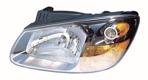 2007 - 2009 Kia Spectra5 Front Headlight Assembly Replacement Housing / Lens / Cover - Left <u><i>Driver</i></u> Side