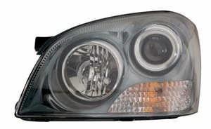 2007 - 2009 Kia Optima Front Headlight Assembly Replacement Housing / Lens / Cover - Left <u><i>Driver</i></u> Side