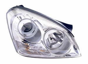 2006 - 2007 Kia Optima Front Headlight Assembly Replacement Housing / Lens / Cover - Right <u><i>Passenger</i></u> Side