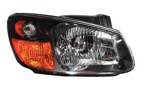 2008 - 2009 Kia Spectra5 Front Headlight Assembly Replacement Housing / Lens / Cover - Right <u><i>Passenger</i></u> Side