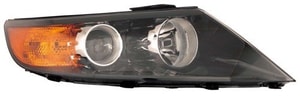2011 - 2013 Kia Sorento Front Headlight Assembly Replacement Housing / Lens / Cover - Right <u><i>Passenger</i></u> Side