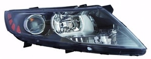2011 - 2014 Kia Optima Front Headlight Assembly Replacement Housing / Lens / Cover - Right <u><i>Passenger</i></u> Side