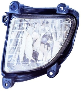 Fog Light Assembly for 2005 Kia Sportage, Left <u><i>Driver</i></u> Side Replacement Housing / Lens / Cover,  922011F000, Replacement