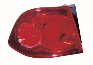 2006 - 2008 Kia Optima Rear Tail Light Assembly Replacement / Lens / Cover - Left <u><i>Driver</i></u> Side Outer