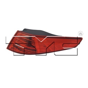 2011 - 2013 Kia Optima Rear Tail Light Assembly Replacement / Lens / Cover - Left <u><i>Driver</i></u> Side Outer