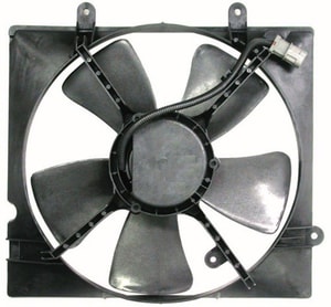 2002 - 2005 Kia Sedona Engine / Radiator Cooling Fan Assembly Replacement