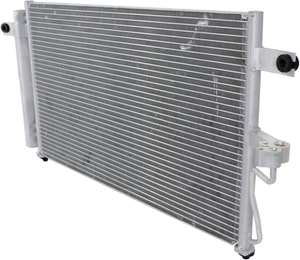 A/C Condenser for Hyundai Accent 2000-2006, Suitable for 1.5L Engine with Automatic Transmission and 1.6L Engine, Fits Hatchback/Sedan Models, Replacement