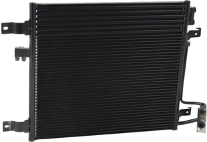 A/C Condenser for Jeep Wrangler (JK) 2007-2011, Includes Oil Cooler, Suitable for Automatic Transmission, Replacement