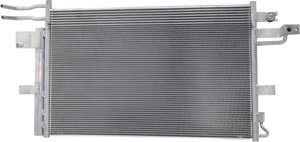 A/C Condenser for Ford Explorer 2017-2019, Explorer Police 2013-2019, Front, Fits 3.5L Engine/3.7L Engine, Non-Turbo, Replacement