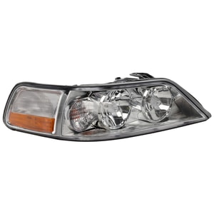 Headlight Assembly for Lincoln Town Car 2005-2011, Right <u><i>Passenger</i></u>, Halogen, Replacement