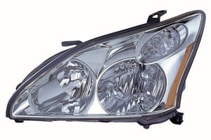 2004 - 2009 Lexus RX330 Front Headlight Assembly Replacement Housing / Lens / Cover - Left <u><i>Driver</i></u> Side