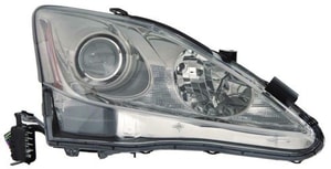 2009 - 2010 Lexus IS250 Front Headlight Assembly Replacement Housing / Lens / Cover - Right <u><i>Passenger</i></u> Side