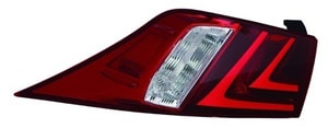 2014 - 2016 Lexus IS250 Rear Tail Light Assembly Replacement / Lens / Cover - Left <u><i>Driver</i></u> Side Outer