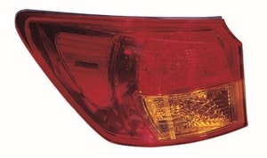2006 - 2006 Lexus IS250 Rear Tail Light Assembly Replacement Housing / Lens / Cover - Right <u><i>Passenger</i></u> Side Outer