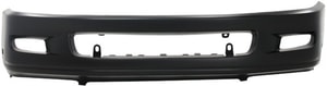 Front Bumper Cover for Mitsubishi Lancer 2002-2003, Primed (Ready to Paint), Without Hole, ES/LS Models, Replacement