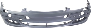 Front Bumper Cover for Mercedes-Benz S-Class 2003-2006, Primed (Ready to Paint), without Sport Package, (220) Chassis, Replacement