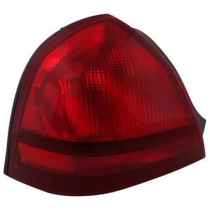 Tail Light for Mercury Grand Marquis 2003-2011, Left <u><i>Driver</i></u>, Lens and Housing, Halogen, Replacement
