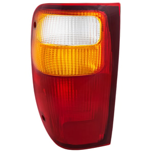 Tail Light Lens and Housing for 2001-2010 Mazda Pickup, Left <u><i>Driver</i></u> Side, Replacement