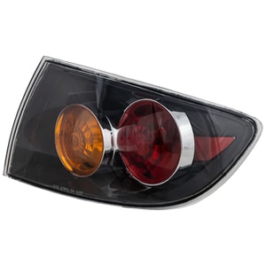 Tail Light Assembly for Mazda 3 Sedan 2004-2006 Sport Type Bumper, Right <u><i>Passenger</i></u>, Outer, Replacement