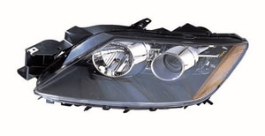 2007 - 2008 Mazda CX-7 Front Headlight Assembly Replacement Housing / Lens / Cover - Left <u><i>Driver</i></u> Side