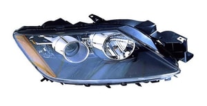 Right <u><i>Passenger</i></u> Headlight Assembly for 2007 - 2008 Mazda CX-7, Front Headlight Assembly Replacement Housing/Lens/Cover without High Intensity Discharge; Composite;  EG21510K0J, Replacement