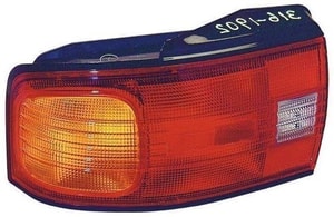 1992 - 1995 Mazda Protege Rear Tail Light Assembly Replacement / Lens / Cover - Right <u><i>Passenger</i></u> Side - (S 4 Door; Sedan)