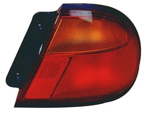 1996 - 1998 Mazda Protege Rear Tail Light Assembly Replacement / Lens / Cover - Right <u><i>Passenger</i></u> Side