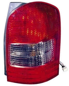Right <u><i>Passenger</i></u> Tail Light Assembly for 2000 - 2001 Mazda MPV, Rear Assembly Replacement / Lens / Cover,  LC6251150A, Replacement