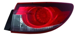 2014 - 2017 Mazda 6 Rear Tail Light Assembly Replacement / Lens / Cover - Right <u><i>Passenger</i></u> Side Outer - (Sedan)