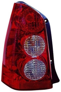2005 - 2006 Mazda Tribute Rear Tail Light Assembly Replacement Housing / Lens / Cover - Left <u><i>Driver</i></u> Side