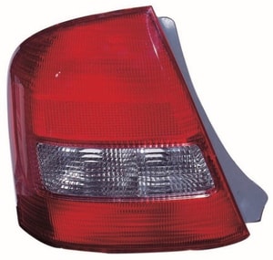1999 - 2003 Mazda Protege Tail Light Housing (CAPA Certified) - Right <u><i>Passenger</i></u> Side - (4 Door; Sedan) Replacement