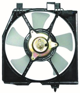 1995 - 1998 Mazda Protege A/C Condenser Fan - Right <u><i>Passenger</i></u> Side - (1.5L L4 United States) Replacement