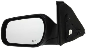 Power Mirror for Mazda 3 2004-2009, Left <u><i>Driver</i></u> Side, Manual Folding, Heated, Paintable, Replacement