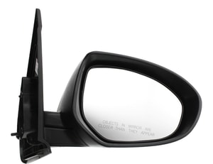 Power Heated Manual Folding Mirror for Mazda 3 2010-2013, Right <u><i>Passenger</i></u> Side, Paintable, with Signal Light, Replacement