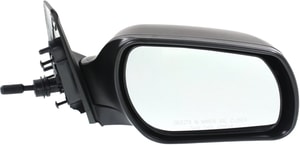 Manual Remote Mirror for Mazda 3 2004-2009, Right <u><i>Passenger</i></u>, Manual Folding, Non-Heated, Paintable, Replacement