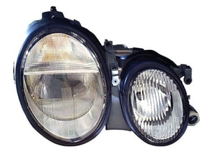 Front Headlight Assembly for 1998 - 2003 Mercedes-Benz CLK320 Convertible - Right <u><i>Passenger</i></u> Headlight Replacement Housing / Lens / Cover, Xenon, Composite,  208820126164, Replacement