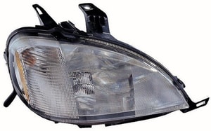 1998 - 2001 Mercedes-Benz ML320 Front Headlight Assembly Replacement Housing / Lens / Cover - Right <u><i>Passenger</i></u> Side