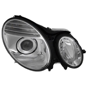 2007 - 2009 Mercedes-Benz E550 Front Headlight Assembly Replacement Housing / Lens / Cover - Right <u><i>Passenger</i></u> Side