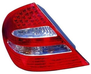 2003 - 2006 Mercedes-Benz E320 Rear Tail Light Assembly Replacement / Lens / Cover - Left <u><i>Driver</i></u> Side
