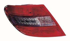 2008 - 2011 Mercedes-Benz C300 Rear Tail Light Assembly Replacement / Lens / Cover - Left <u><i>Driver</i></u> Side - (204.054 Body Code + 204.081 Body Code)