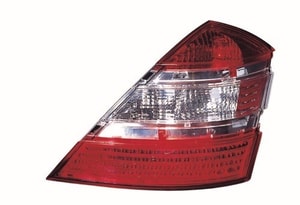 Right <u><i>Passenger</i></u> Rear Tail Light Assembly Replacement for 2007 - 2009 Mercedes-Benz S600, Lens/Cover,  221820046664