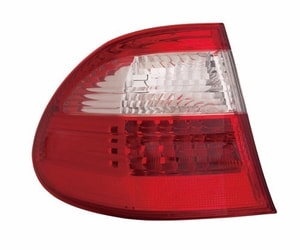2004 - 2006 Mercedes-Benz E320 Rear Tail Light Assembly Replacement Housing / Lens / Cover - Left <u><i>Driver</i></u> Side - (Wagon)