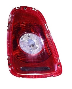 Left <u><i>Driver</i></u> Tail Light Assembly for 2007 - 2010 Mini Cooper Rear, with Clear Lens,  63212757011, Replacement
