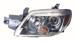 2005 - 2006 Mitsubishi Outlander Front Headlight Assembly Replacement Housing / Lens / Cover - Left <u><i>Driver</i></u> Side - (Limited)