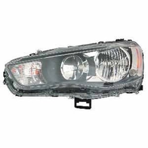 2010 - 2013 Mitsubishi Outlander Front Headlight Assembly Replacement Housing / Lens / Cover - Left <u><i>Driver</i></u> Side