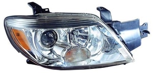 2005 - 2006 Mitsubishi Outlander Front Headlight Assembly Replacement Housing / Lens / Cover - Right <u><i>Passenger</i></u> Side - (LS + SE + XLS)